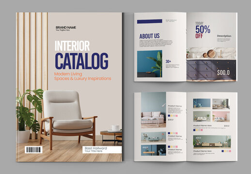 Product Catalog Brochure Template