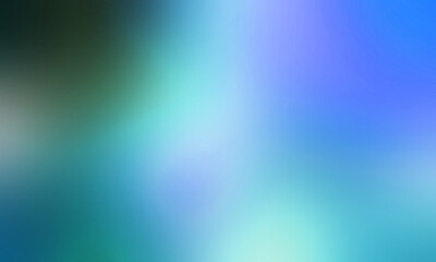 Fototapeta premium Space blue green gradient smooth blur abstract background