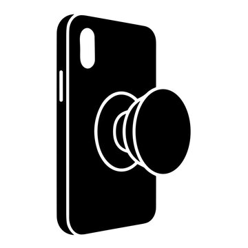 icon PopSockets vector illustration