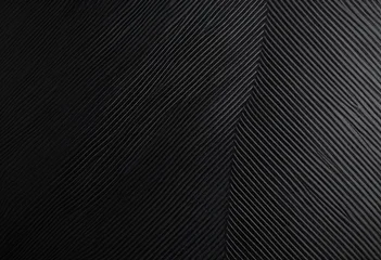 Stylish black leather-like texture with embossed wavy lines and dots © RYOTA IWASAKI