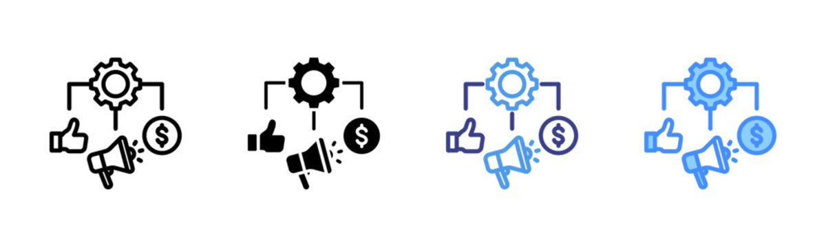 Usp Icon Set Multiple Style Collection