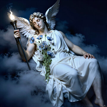 Hypnos, the Greek god of sleep