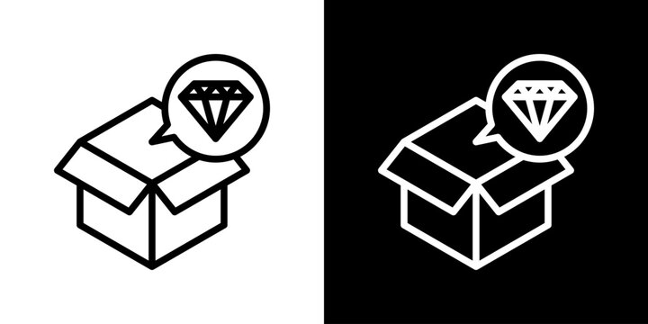 Value Proposition Icon Set Multiple Style Collection