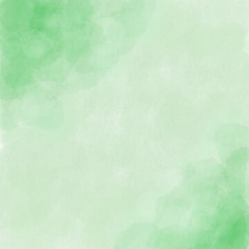Soft Green Watercolor Background with Texture