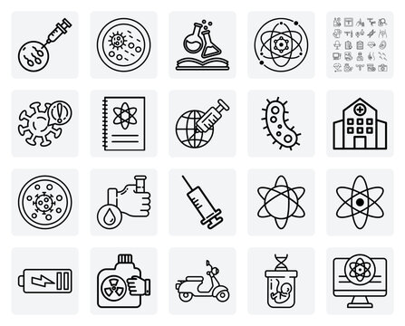 Laboratory Research On A Molecular Level &ndash; Cells, Molecules, And Bacteria Studies For Science And Technology Visuals