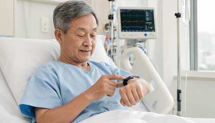 Obraz premium Artificial Intelligence Healthcare Technology in Modern Medical Environment.