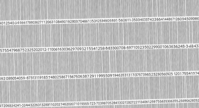 Digital data encryption visualization with hexadecimal code and binary numbers