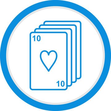 Deck of Cards Vector Icon