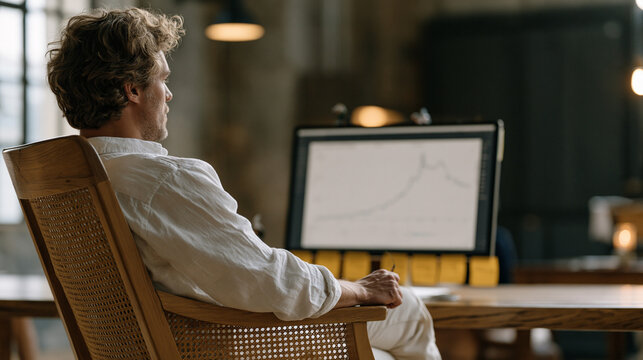 Software engineering bootcamp instructor reviews student engagement analytics dropout heatmap on large monitor in empty classroom between cohort sessions, cursor hovering over