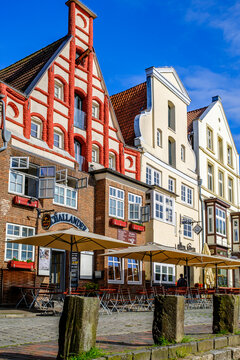 Lueneburg, Germany - May 30: historic buildings at the famous old town of Lueneburg (L&uuml;neburg) on May 30, 2026