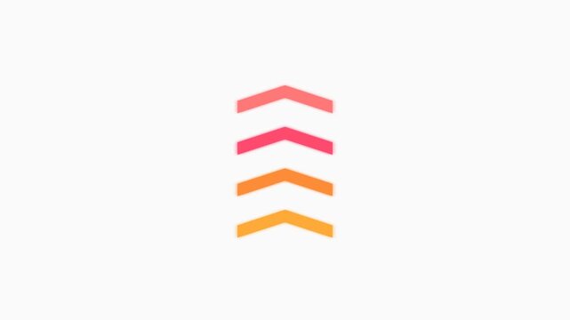 Arrows 3D Flip Directional Pointer UI Progress Animation