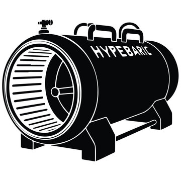 Hyperbaric oxygen therapy chamber medical device for wellness health.