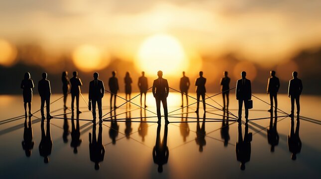 Allied businesses working jointly in a network to reach new markets and create mutual growth.