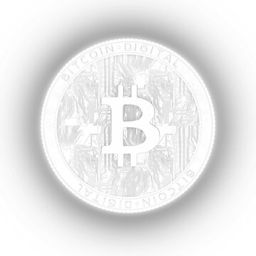 Moneta Bitcoin stilizzata illuminata su circuito digitale scuro, simbolo di criptovalute, blockchain, sicurezza informatica e finanza tecnologica. Ideale per temi fintech e innovazione.