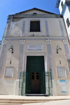 Napoli - Facciata della Chiesa della Madonna del Carmine