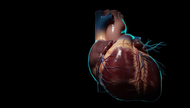 Heart Autonomic Nerve Innervation Medical Concept