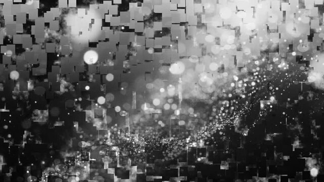 abstract object video overlay