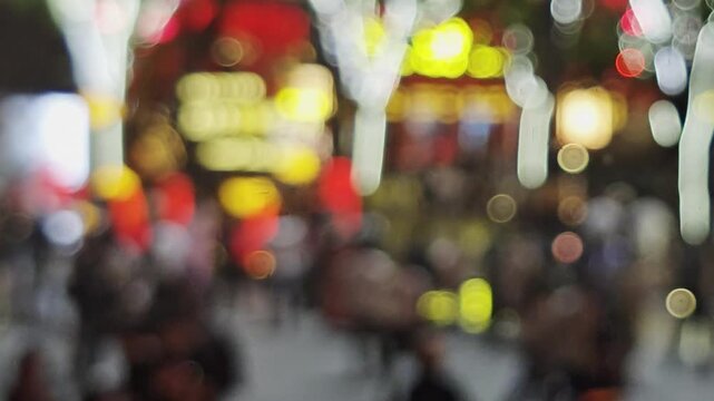 Chinese City at Night