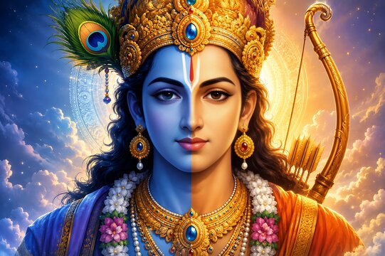Lord Vishnu on Vaikunth Ekadashi, Krishna/Krushna Janmashtami, Ram Navami, Narsimha Jayanti, Onam, Ekadashi Vrat, Ananta Chaturdashi, Tulasi Vivah, Nirjala Ekadashi, Varah Jayanti, Aashadhi Ekadashi