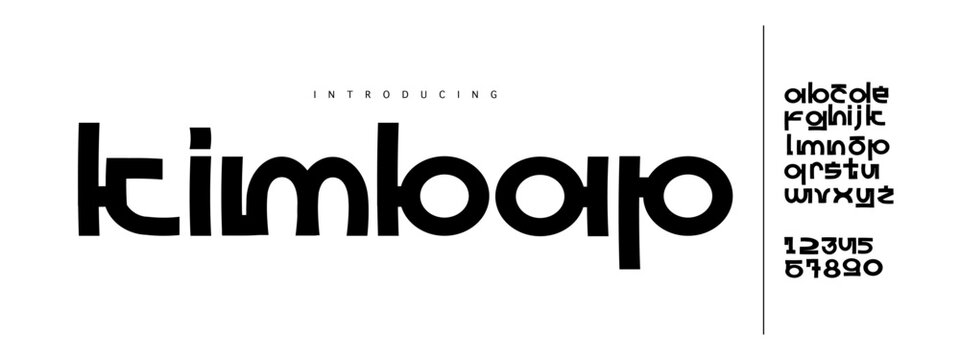 Kimbap: A trendy Korean food font. Cute playful display sans typeface for K-pop cafe branding, snack packaging, and menus.