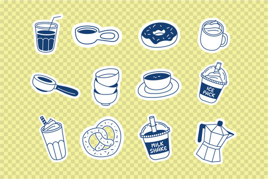 Coffee Shop Sticker Pack