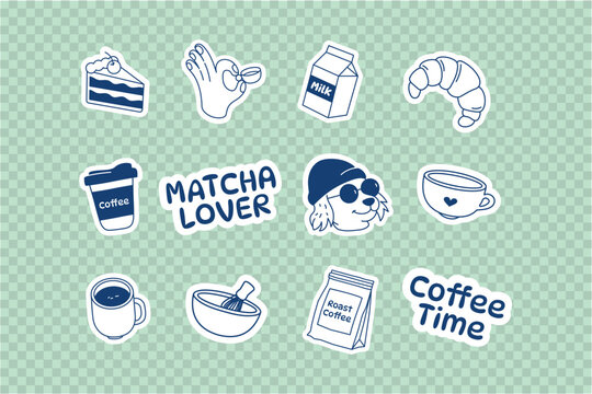 Coffee Shop Sticker Pack