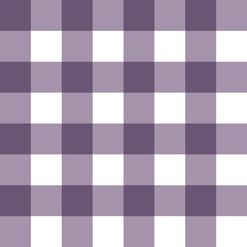 Pastel lavender purple gingham seamless pattern with textured plaid check background
