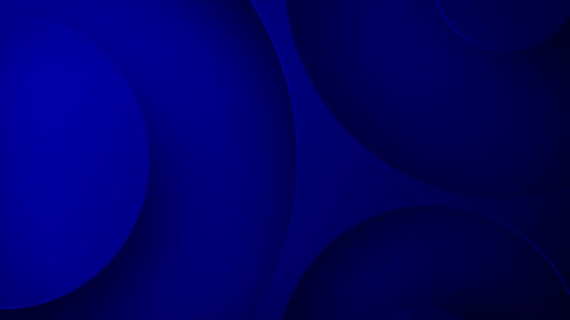 3D abstract thick bevelled edge circular looped ring lines on a dark gradient shadow background dynamic modern wallpaper with digital texture effects and graphics in vibrant colours blue navy