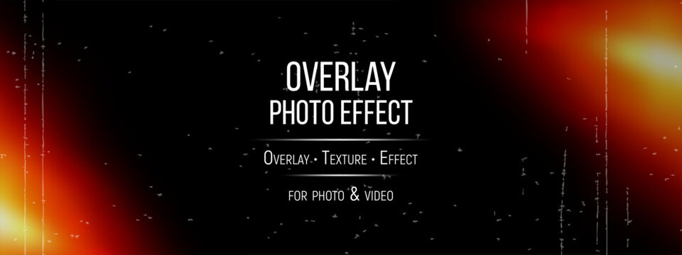 Leak film photo and effect camera background with filter flare overlay. Light dark glitch and retro color edge with noise screen picture. Bokeh effect analog and grainy leak prism with green.