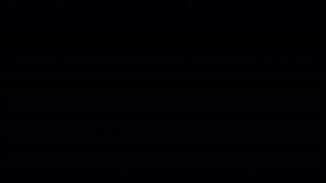 TURKEY Curtain Flag Animation Transition, on Alpha Channel, Loop
