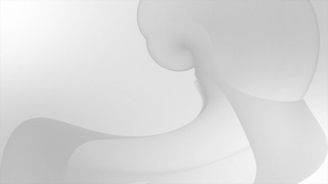 White color rotating abstract pattern smooth texture commercial design gradient background