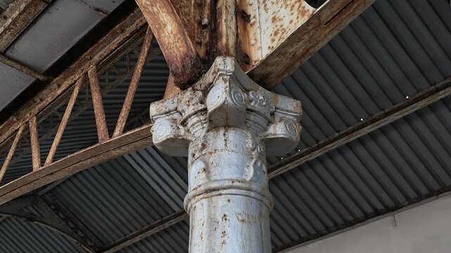 Railway Station old pillar, Maputo Province, Maputo, Mozambique