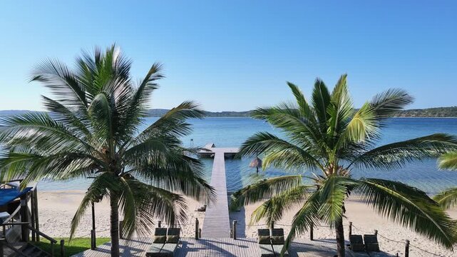 Mukumbura lodge beach, Gaza Province, Bilene, Mozambique