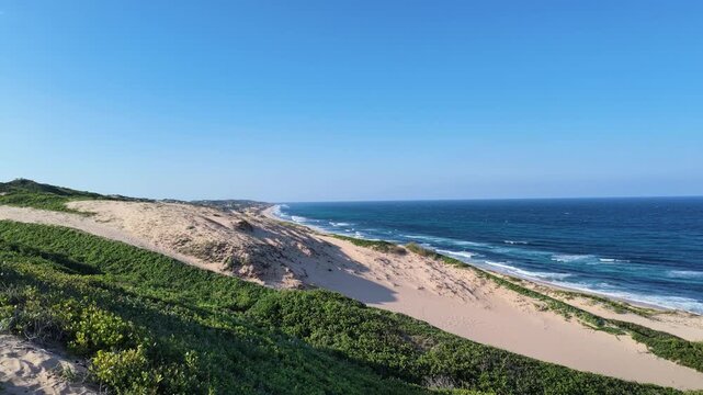 Sand dunes, Inhambane Province, Praia da Rocha, Mozambique