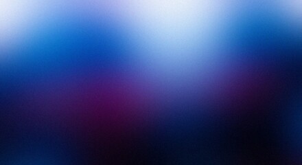 Fototapeta premium Soft blue and purple gradient background with light flare effect Grainy Noise Texture Design for Retro Poster Header and Web Backdrop