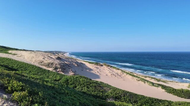 Sand dunes, Inhambane Province, Praia da Rocha, Mozambique