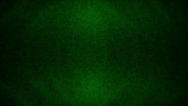 Bright green fuzzy abstract fluid shape with pulsating light aura. Abstract fluid wave text for creative music festival screen backdrop. Animated design loop.