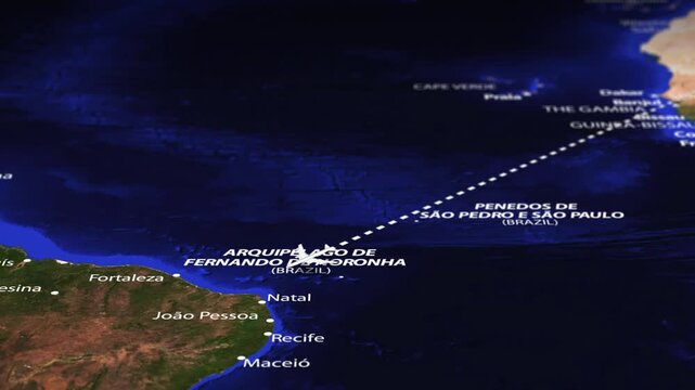 Flight From Rome ITALY to Asuncion PARAGUAY with flag pins