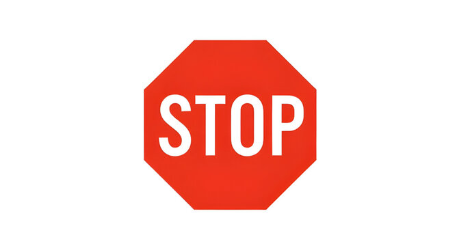 trafficsign, stopsign, octagonalstopsign, stop, sign, roadsign, traffic, transportation, safety, warning, regulation, redsign, whiteletters, octagon, vector, illustration, isolated