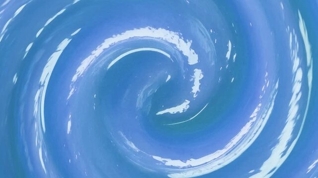Abstract Blue Liquid Swirl Background with Glossy Texture Vibrant Blue Spiral Motion Smooth Fluid Wave Pattern for Modern Design and Creative Visuals Dynamic Strawbery Fluid Spiral Texture 4k video