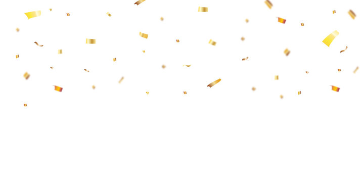 Confetti Celebration Background With Copy Space for Party, Congratulations and Festive Announcements.