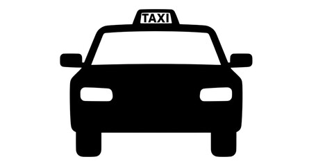 citytaxi, taxiicon, taxisilhouette, taxi, cab, transport, vehicle, transportation, automobile, car, ride, travel, urban, blackicon, silhouette, vector, isolated © mrpixel