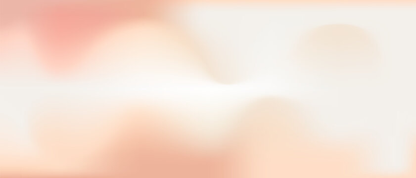 Pink peach mesh gradient background, Minimalistic gentle nude bg with pearlescent glare, Stage background for presentation