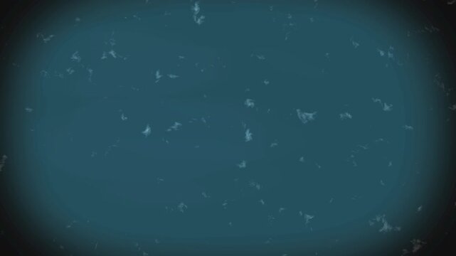 Blue Film Overlay with Dust Particles, Light Streak and Vintage Texture. Vintage blue film overlay featuring floating dust particles, cinematic light streaks, scratches and retro film texture.