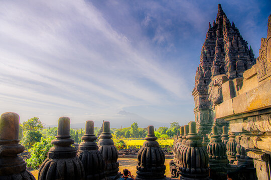 Candi Prambanan in Yogyakarta is a historical heritage that must be preserved and conserved.