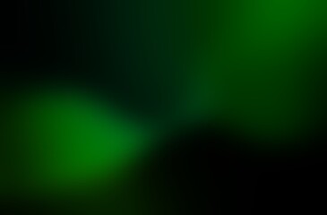 Fototapeta premium Abstract dark grainy gradient background with vibrant neon green tones, textured blurred forest green aurora mesh backdrop for premium tech UI design