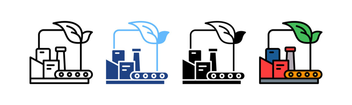 Eco Production multiple icon