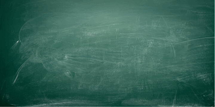 Old blackboard chalk texture background with dark grunge surface and empty vintage chalkboard pattern