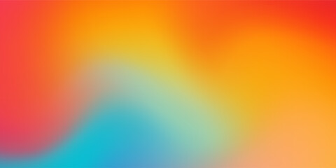 Cheerful and bright gradient background with a blend of orange, yellow, and pink. Ideal for summer or travel themes. © Sultan