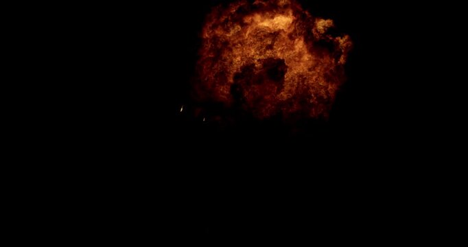 pic Fire Blast Explosion Visual Effect Background